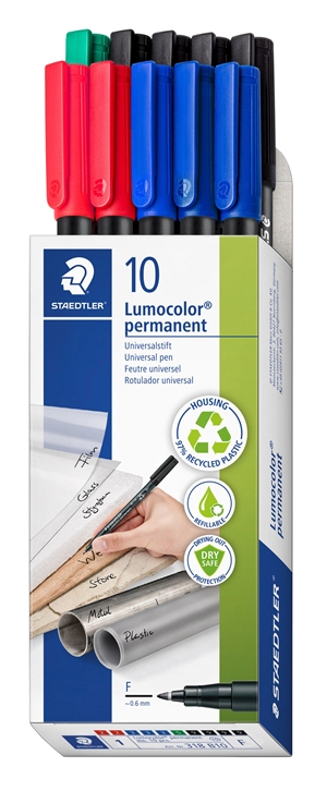 Staedtler Marker Lumocolor Perm 0,6 mm izbor (10)